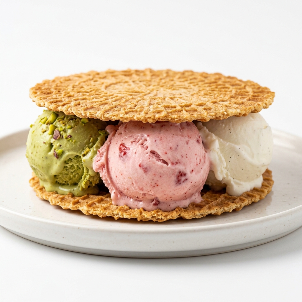 Ice Cream Wafer Sandwich